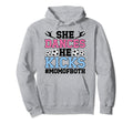 She Dances He Kicks Mom Both Dance And Hoodie - Fun Novelty Design Unisex - T-Shirt, Sweatshirt, Hoodie