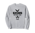 Zion National Park Eagle Feathers Sweatshirt - Trendy Graphic for Adults - T-Shirt, Sweatshirt, Hoodie