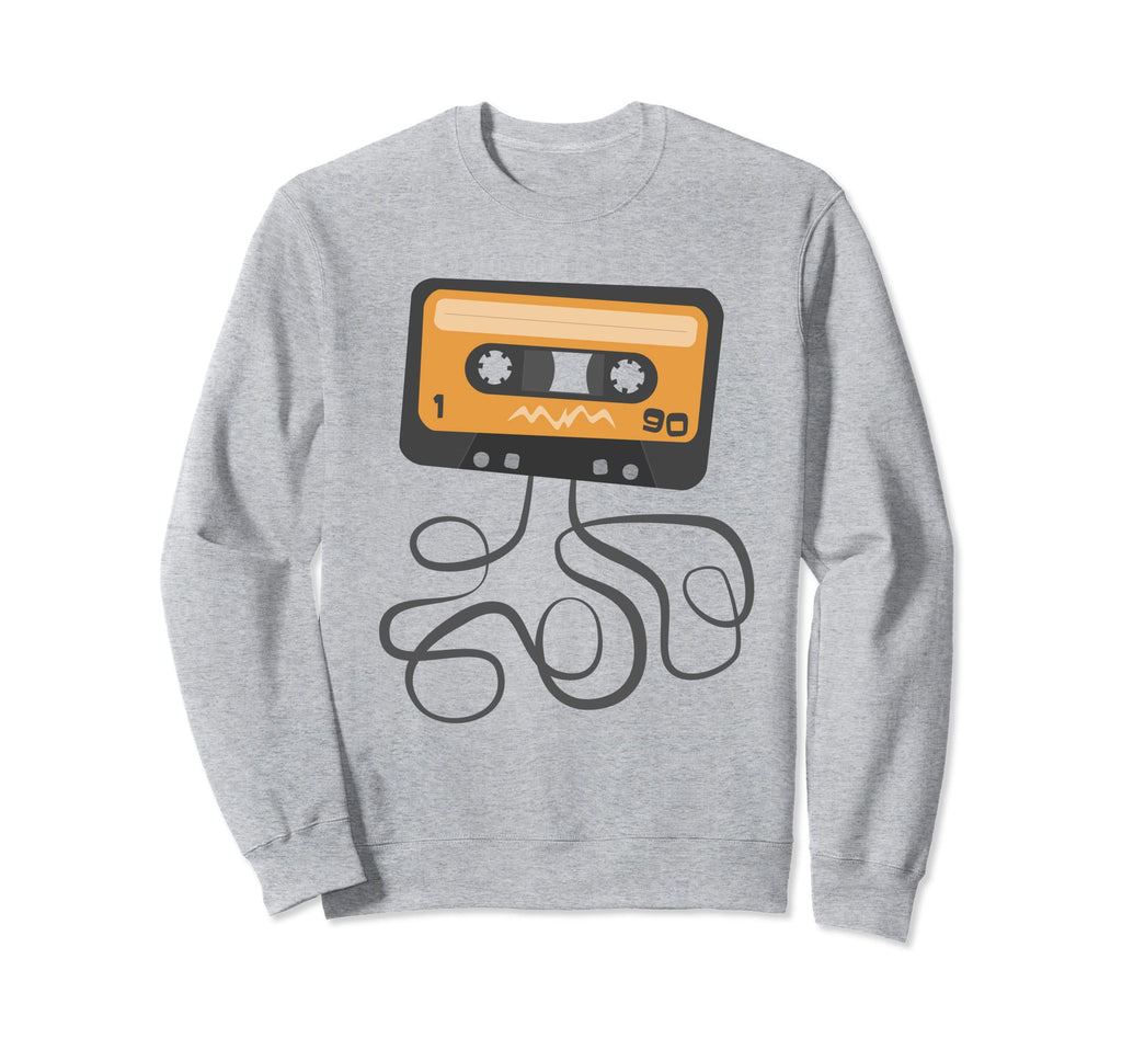 Tangled Audio Cassette Tape Sweatshirt - Aesthetic Graphic Unisex - T-Shirt, Sweatshirt, Hoodie