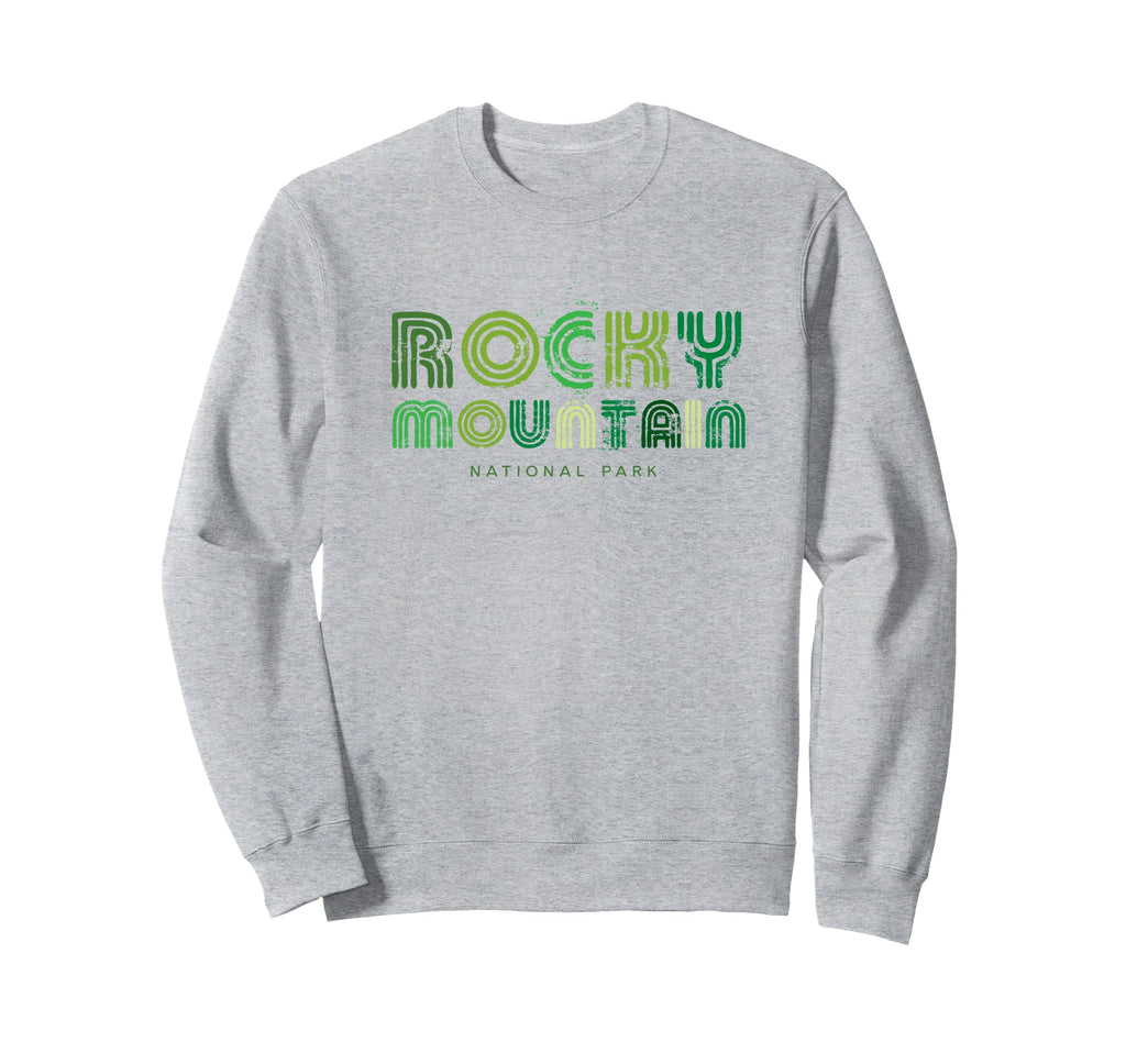 Rocky Mountain National Park 70S Sweatshirt - Custom Art Print Men Women - T-Shirt, Sweatshirt, Hoodie