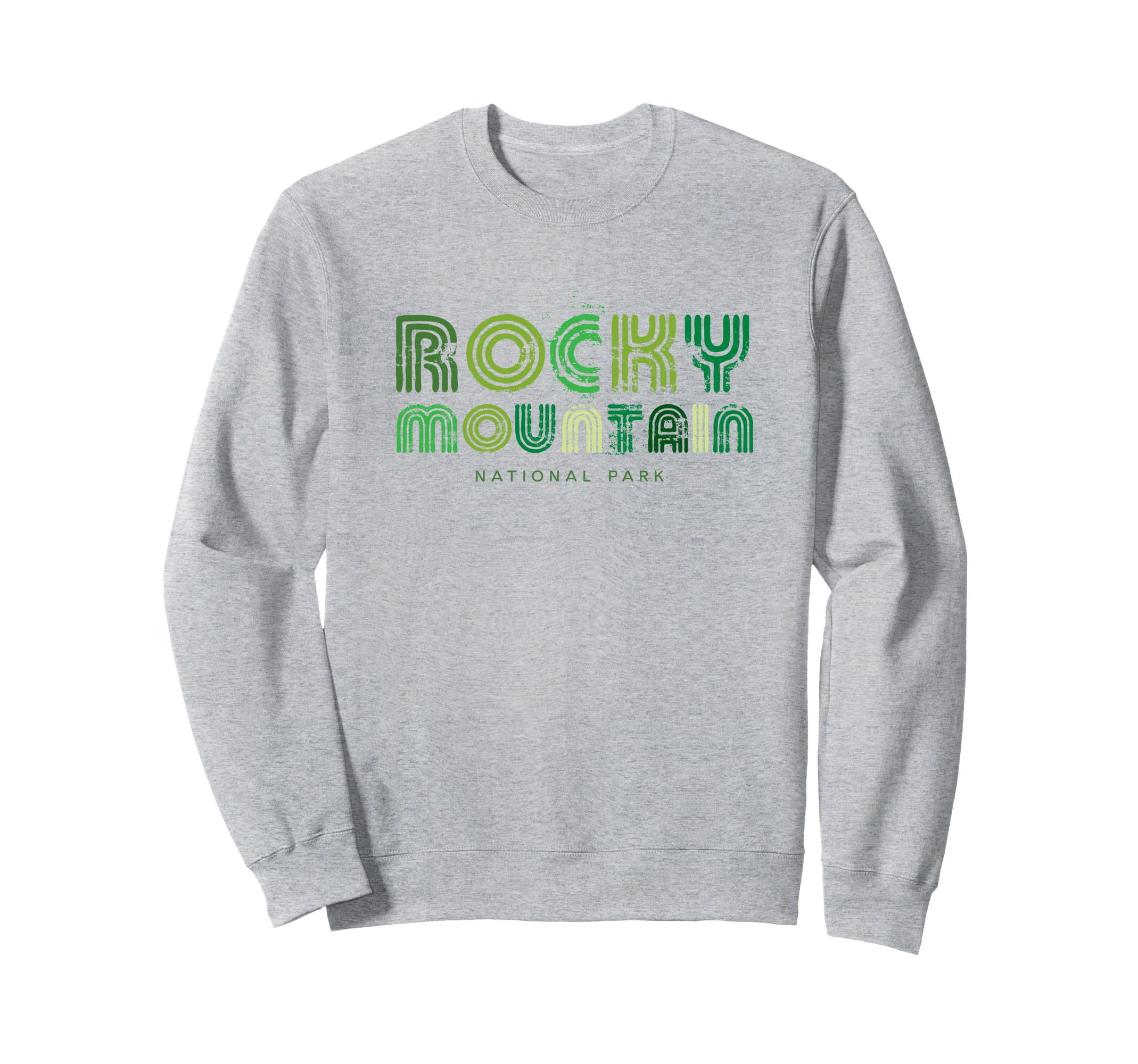Rocky Mountain National Park 70S Sweatshirt - Custom Art Print Men Women - T-Shirt, Sweatshirt, Hoodie