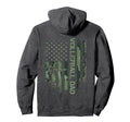Usa Camo Flag Proud Volleyball Dad Hoodie - Streetwear Style for Adults - T-Shirt, Sweatshirt, Hoodie