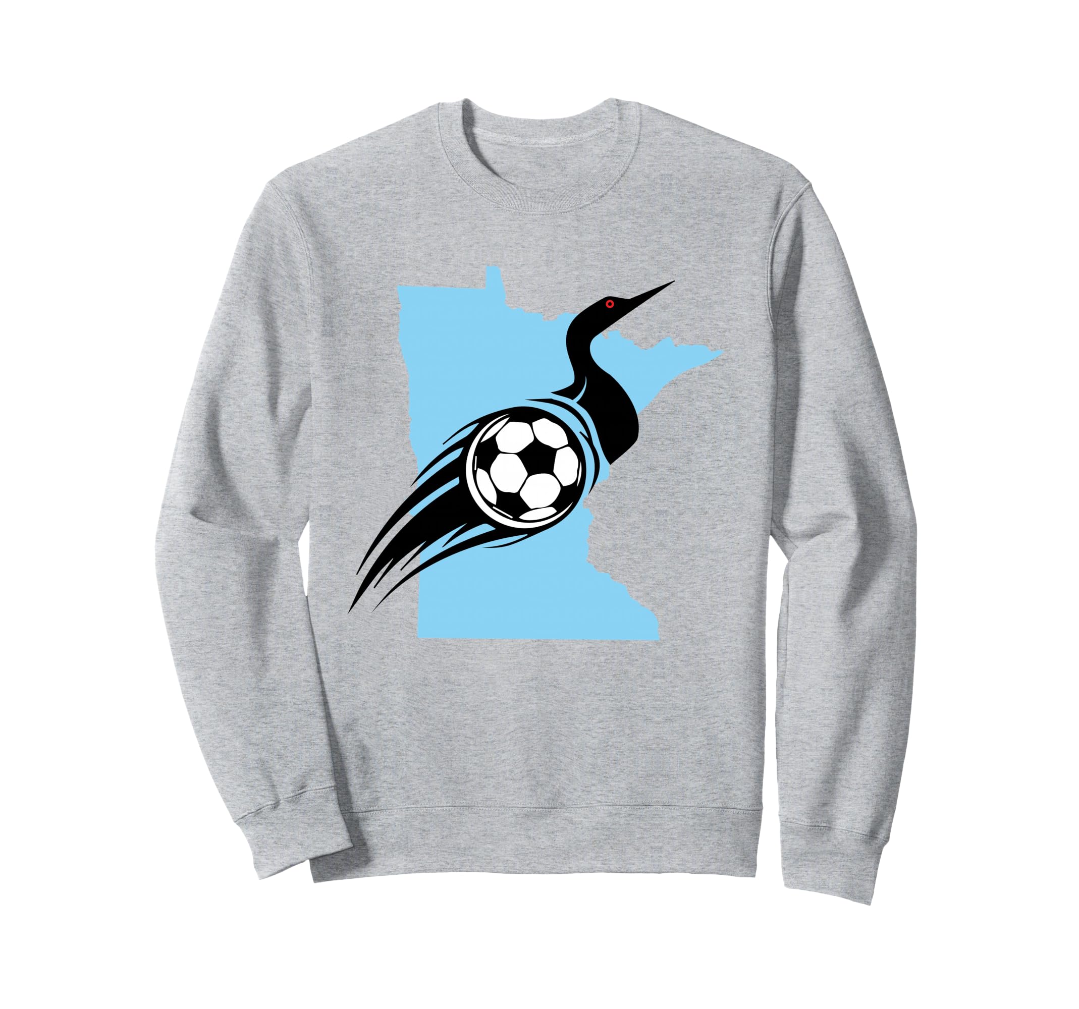 Minnesota Soccer Loon Sweatshirt - Novelty Apparel Unisex - T-Shirt, Sweatshirt, Hoodie