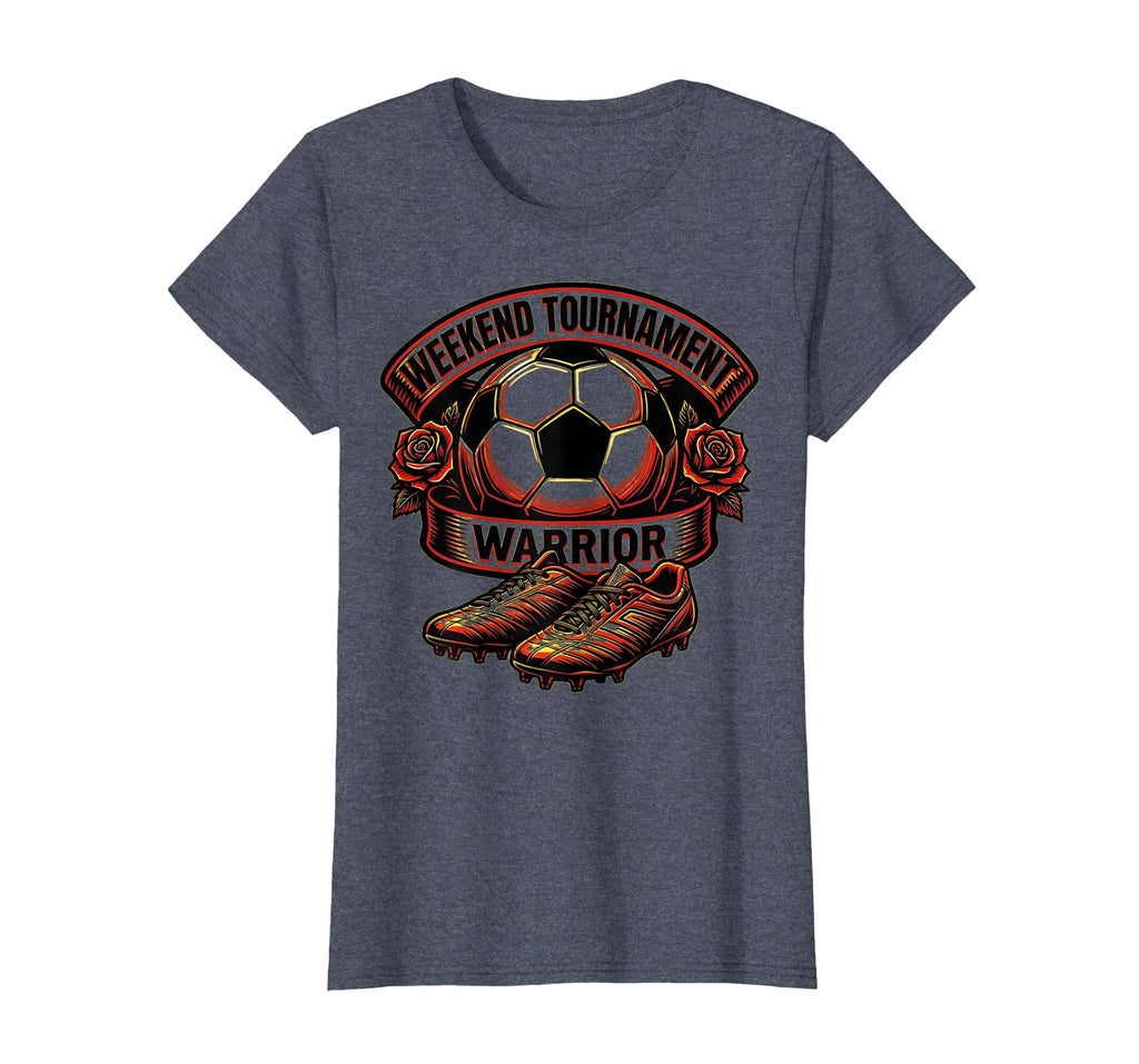 Weekend Tournament Warrior Soccer Mom T-Shirt - Graphic Print Unisex - T-Shirt, Sweatshirt, Hoodie