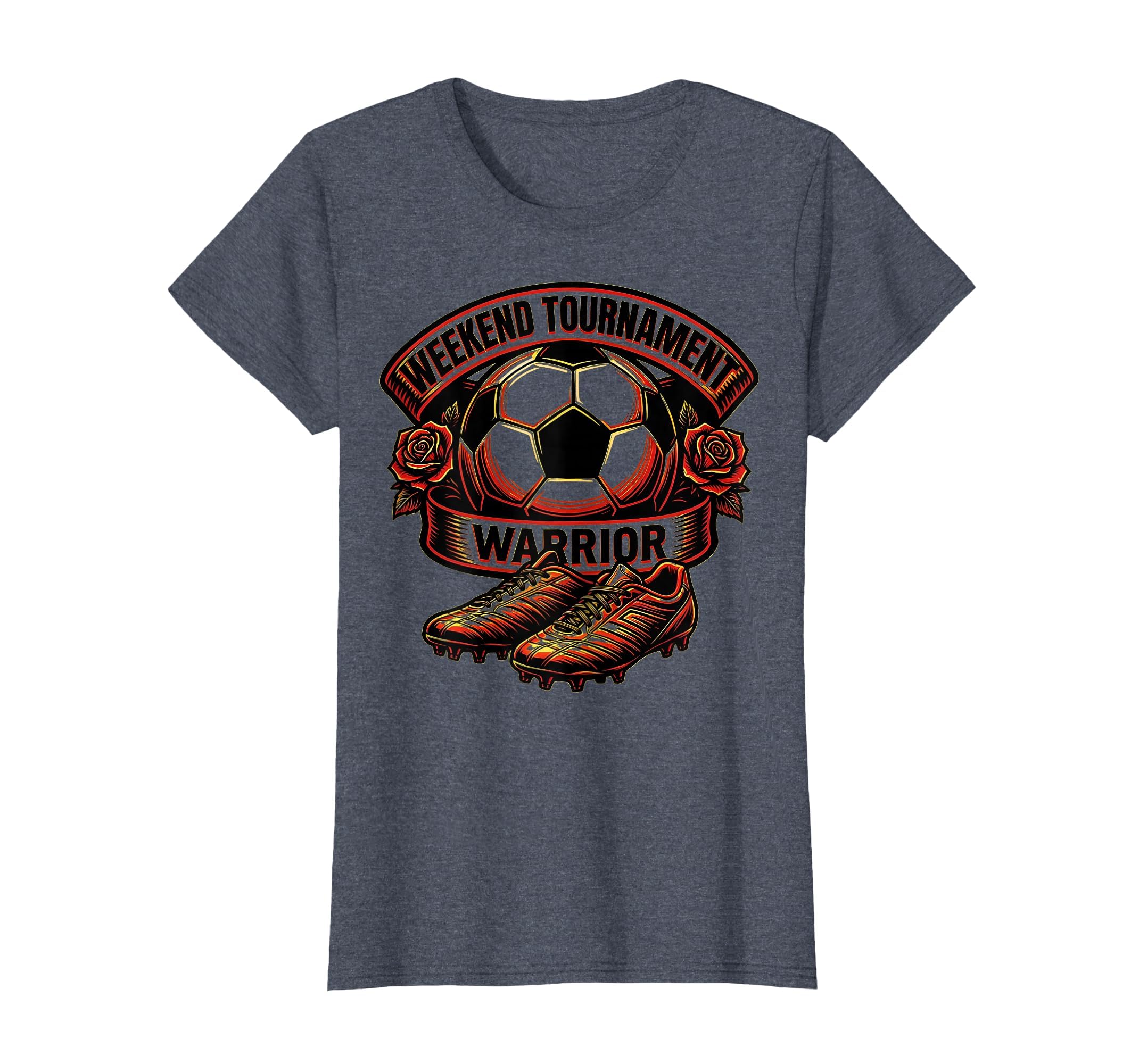 Weekend Tournament Warrior Soccer Mom T-Shirt - Graphic Print for Adults - T-Shirt, Sweatshirt, Hoodie