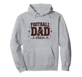 Football Dad Proud Senior Soccer Parent Hoodie - Trendy Graphic for Adults - T-Shirt, Sweatshirt, Hoodie
