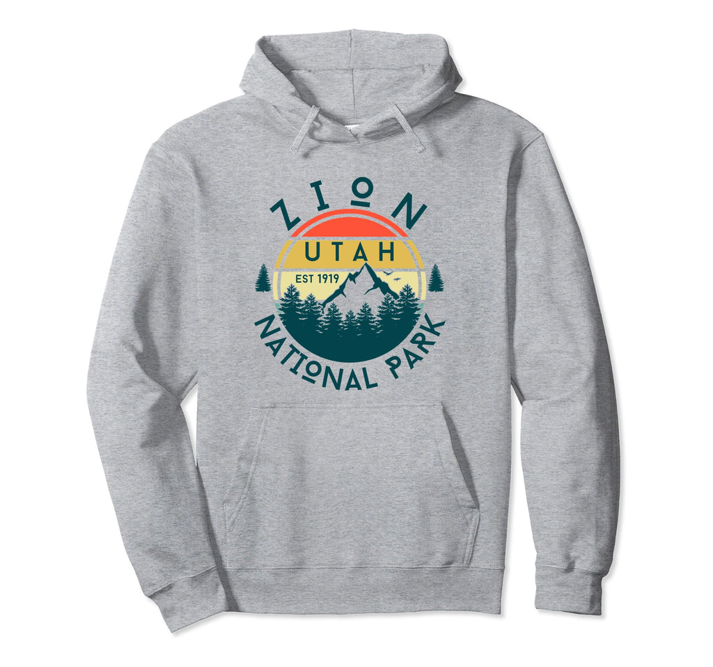 Zion Utah Nature Hiking Outdoors Travel Hoodie - Fun Novelty Design Unisex - T-Shirt, Sweatshirt, Hoodie