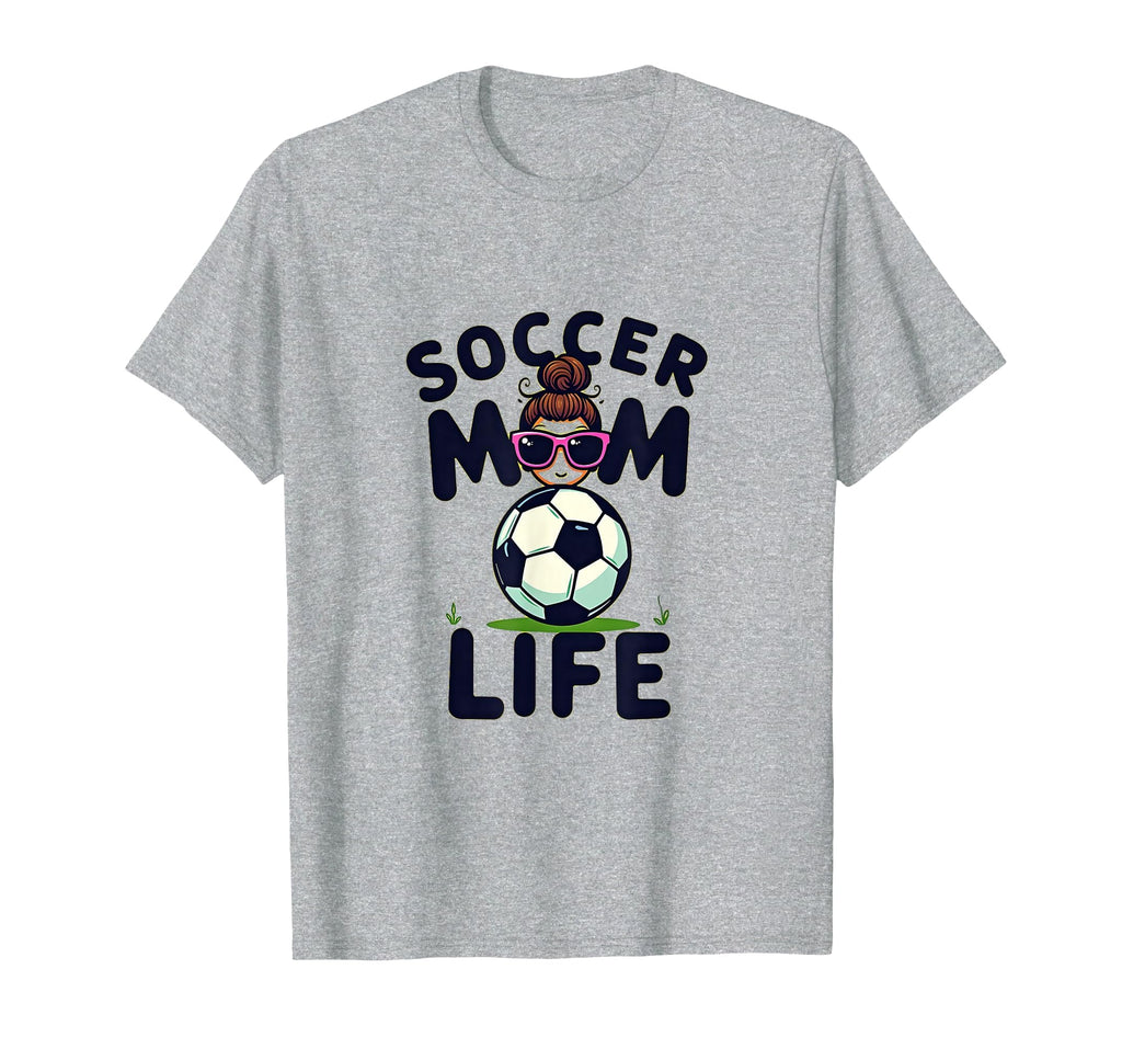 Soccer Mom Life T-Shirt - Trendy Graphic for Adults - T-Shirt, Sweatshirt, Hoodie