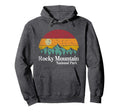 Rocky Mountain National Park Colorado Hoodie - Custom Art Print Unisex - T-Shirt, Sweatshirt, Hoodie