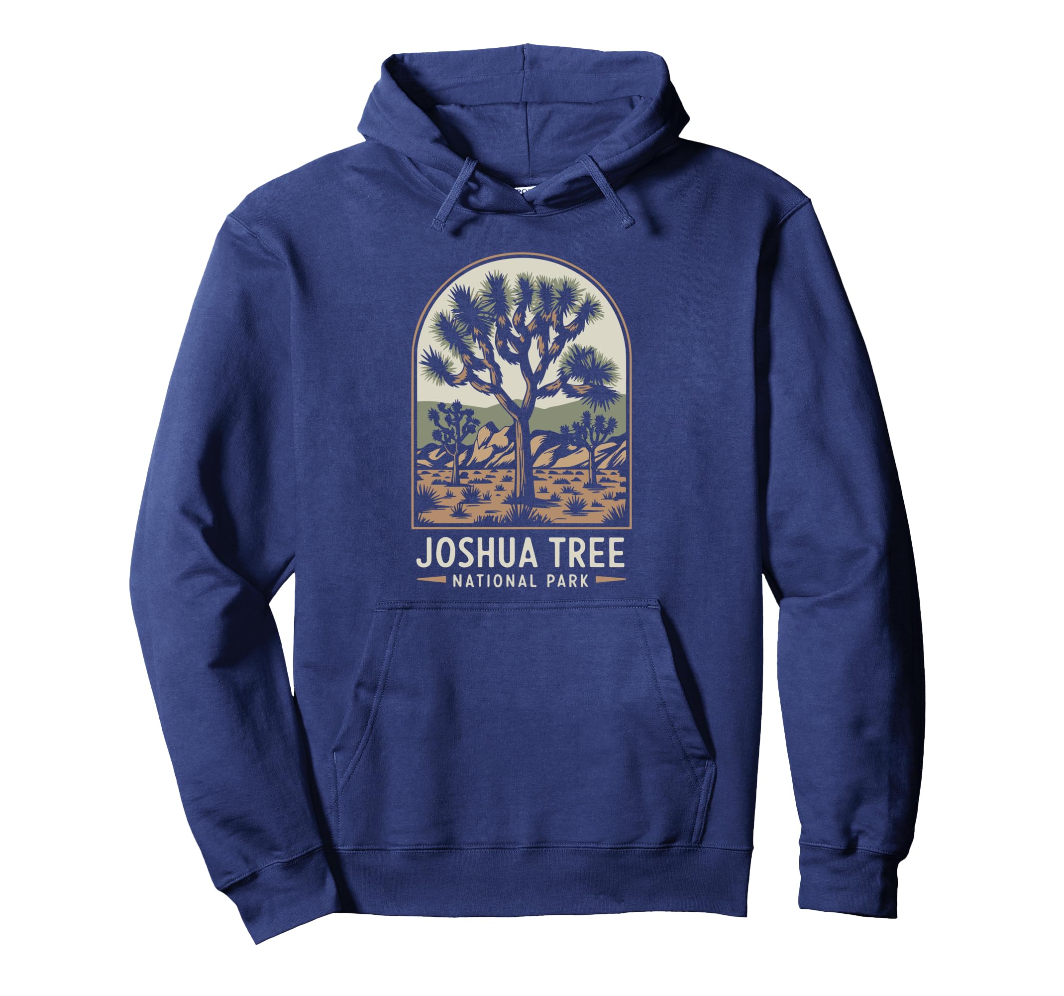 Joshua Tree National Park Art California Hoodie - Unique Graphic Unisex - T-Shirt, Sweatshirt, Hoodie