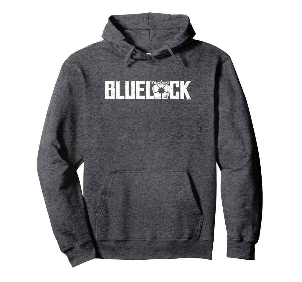 Blue Lock Epic White Bold Distressed Hoodie - Fun Novelty Design Unisex - T-Shirt, Sweatshirt, Hoodie