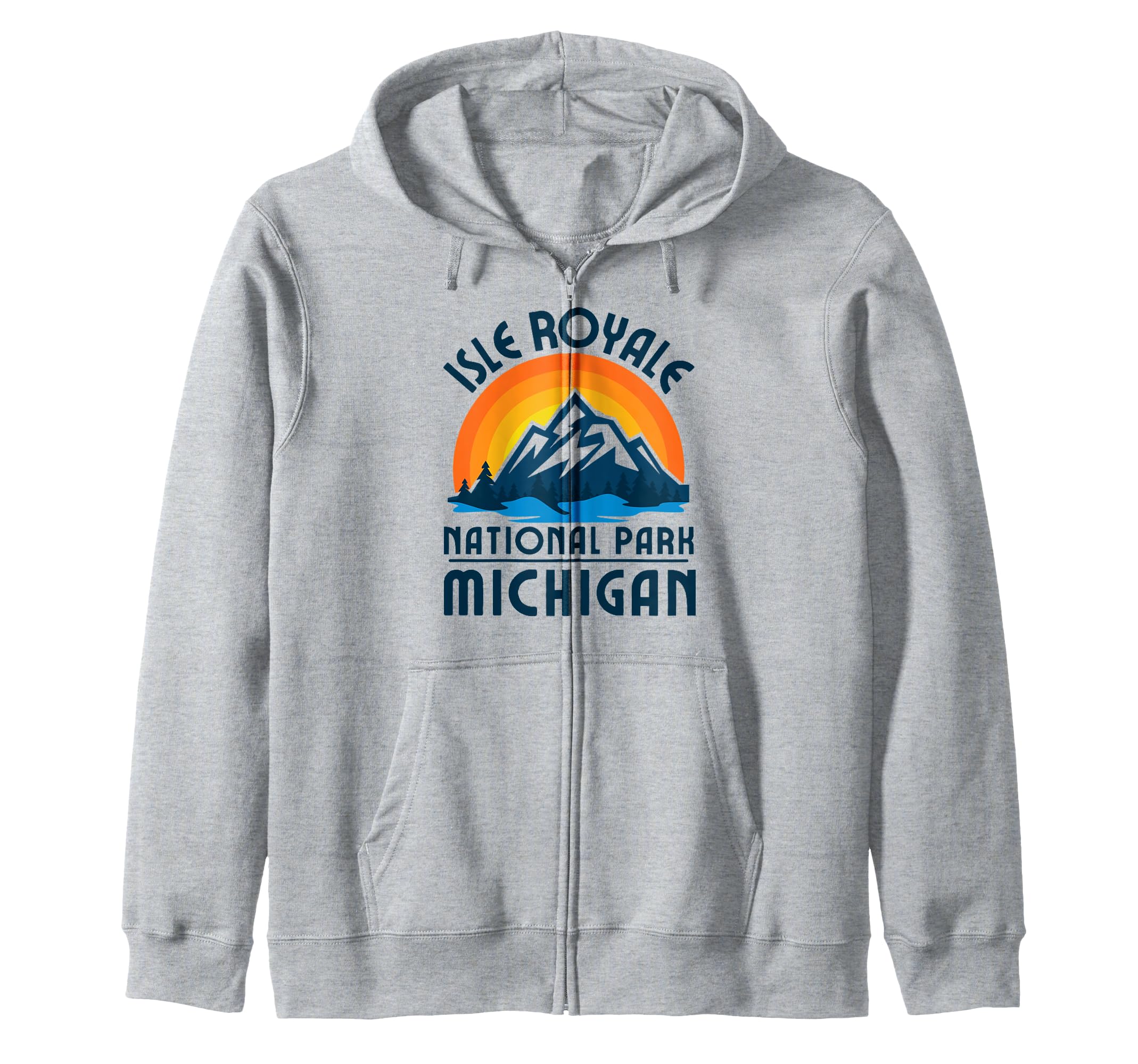 Isle Royale National Park Michigan Usa Hoodie - Novelty Apparel Men Women - T-Shirt, Sweatshirt, Hoodie