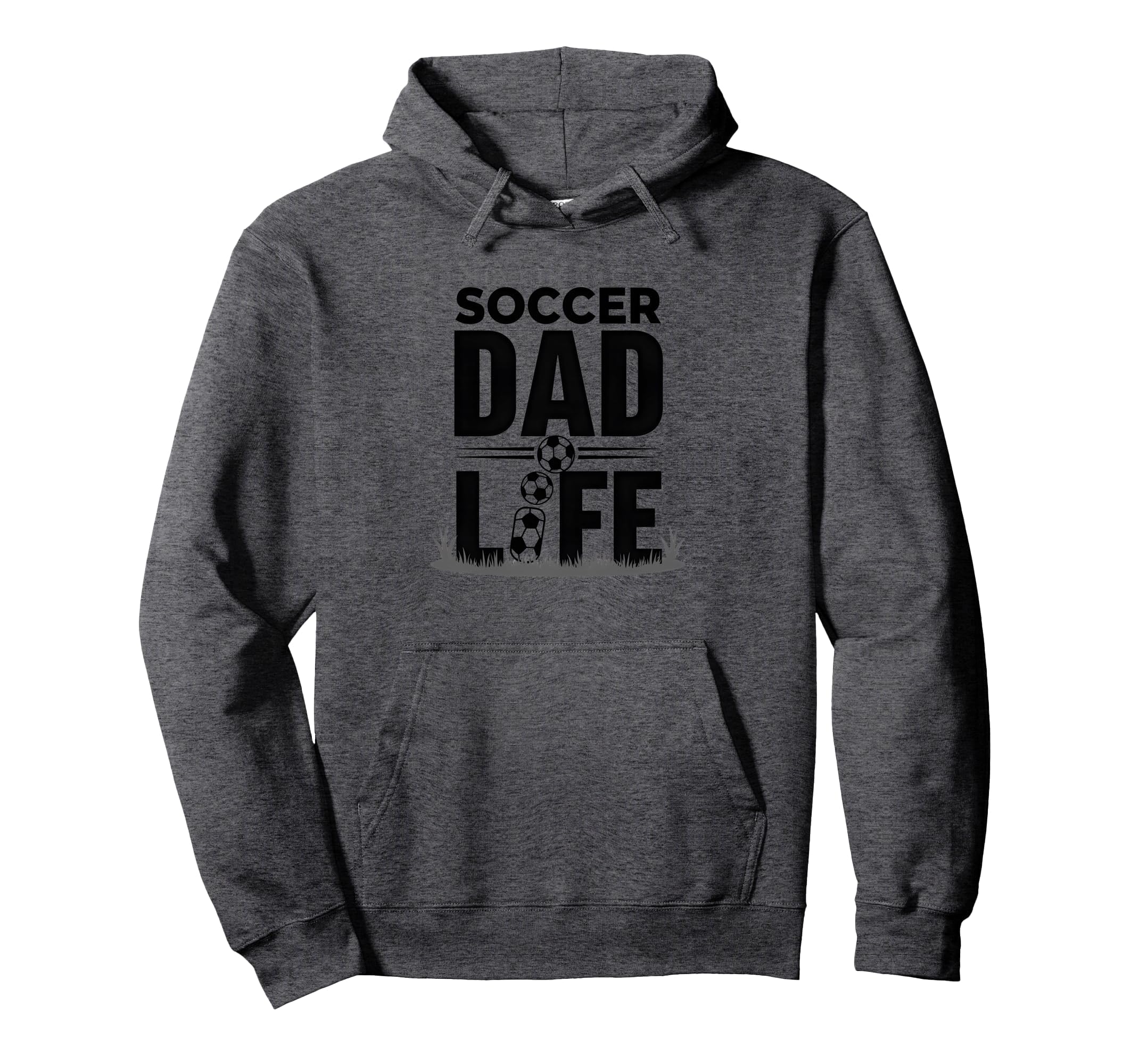 Soccer Dad Life Proud Sideline Supporter Hoodie - Trendy Graphic for Adults - T-Shirt, Sweatshirt, Hoodie