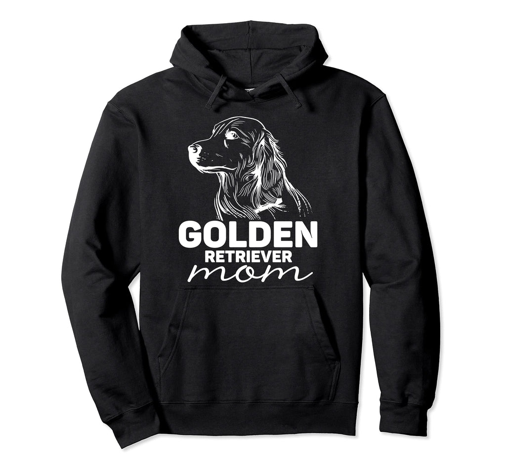 Golden Retriever Mom Mommy Hoodie - Graphic Print for Adults - T-Shirt, Sweatshirt, Hoodie