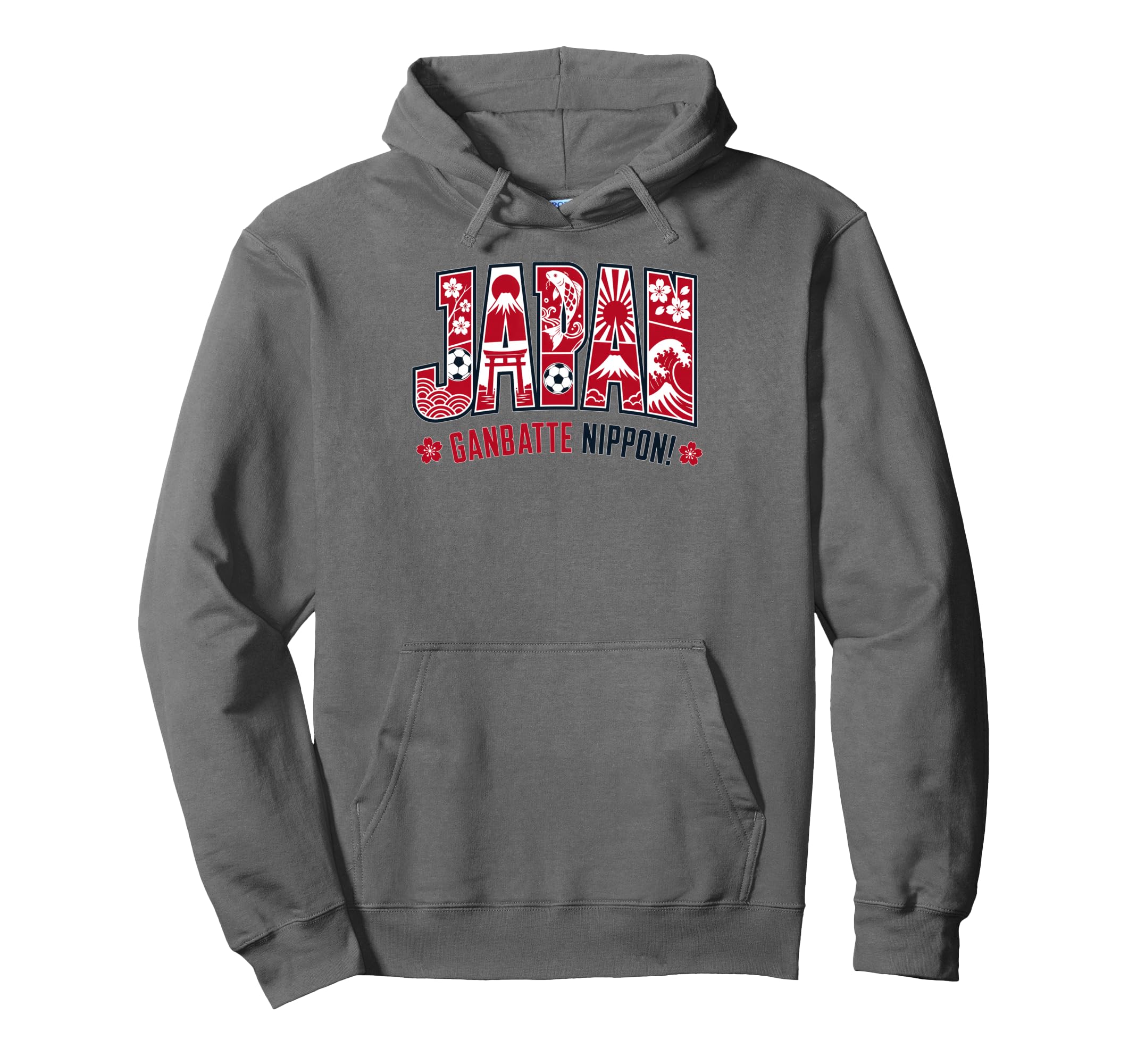 Japan Soccer 2026 Japanese Fans Hoodie - Streetwear Style for Adults - T-Shirt, Sweatshirt, Hoodie