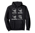Funny Crazy Goalie Soccer Or Ice Hockey Hoodie - Trendy Graphic for Adults - T-Shirt, Sweatshirt, Hoodie