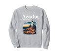 Acadia National Park Maine Sweatshirt - Minimalist Print Unisex - T-Shirt, Sweatshirt, Hoodie