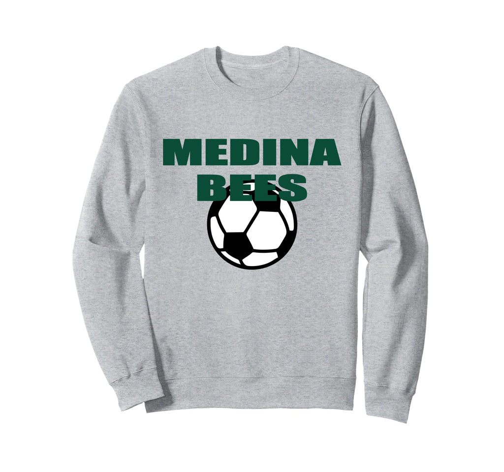 Medina Ohio Bees Soccer Spirit Sweatshirt - Streetwear Style for Adults - T-Shirt, Sweatshirt, Hoodie