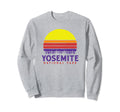 Yosemite National Park Sun Trees Sweatshirt - Minimalist Print Unisex - T-Shirt, Sweatshirt, Hoodie