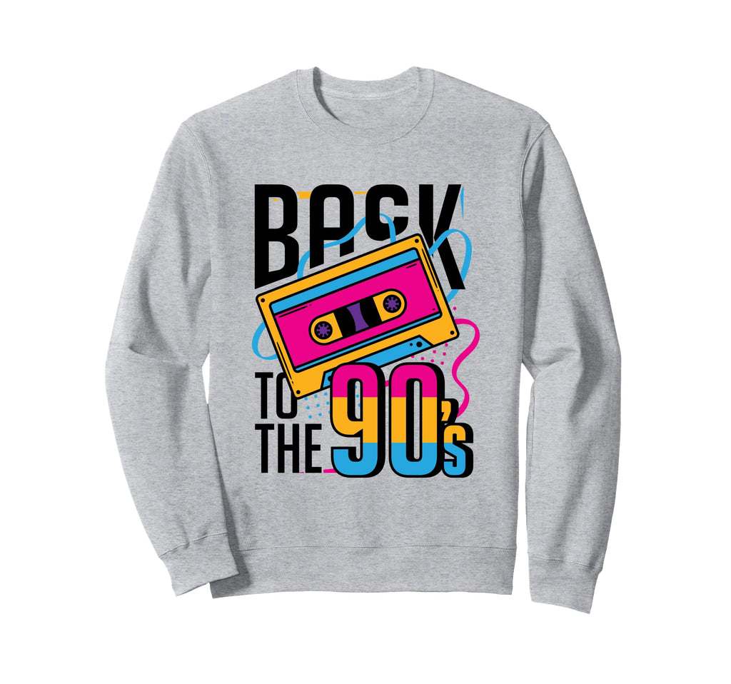 90S Cassette Tape Vibes Sweatshirt - Novelty Apparel Unisex - T-Shirt, Sweatshirt, Hoodie