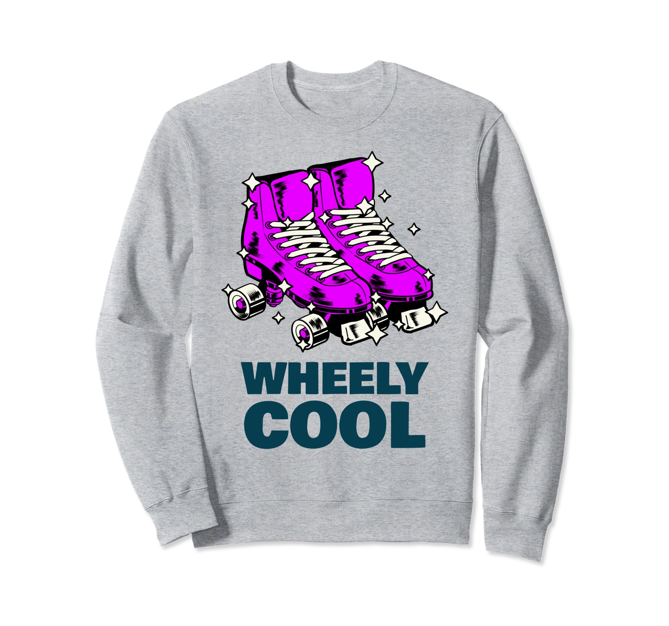 Roller Skating Skate 1980S Inline Sweatshirt - Aesthetic Graphic Men Women - T-Shirt, Sweatshirt, Hoodie