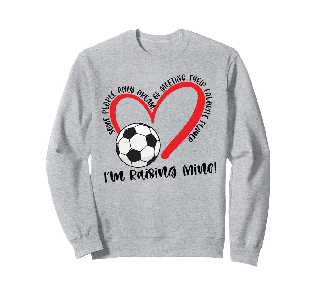 Favorite Player Soccer Mom Sweatshirt - Fun Novelty Design for Adults - T-Shirt, Sweatshirt, Hoodie