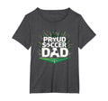 Proud Soccer Dad Cheering T-Shirt - Casual Everyday Wear for Adults - T-Shirt, Sweatshirt, Hoodie