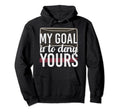 Hockey Player Goal Keeper Hockey Fan Hoodie - Aesthetic Graphic Unisex - T-Shirt, Sweatshirt, Hoodie