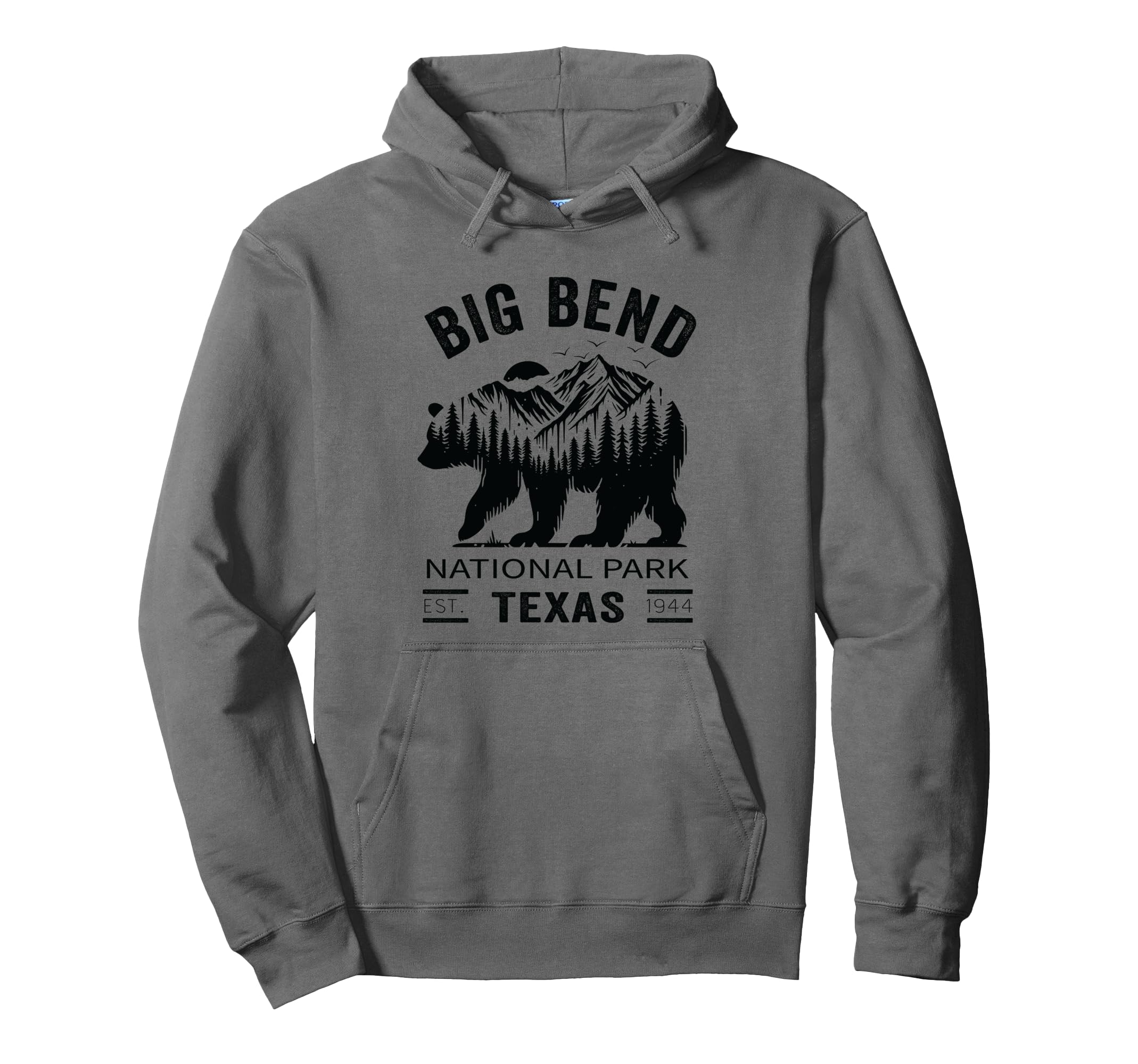 Big Bend National Park Texas National Park Hoodie - Custom Art Print Unisex - T-Shirt, Sweatshirt, Hoodie