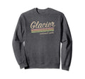 Glacier National Park Sweatshirt - Graphic Print Unisex - T-Shirt, Sweatshirt, Hoodie