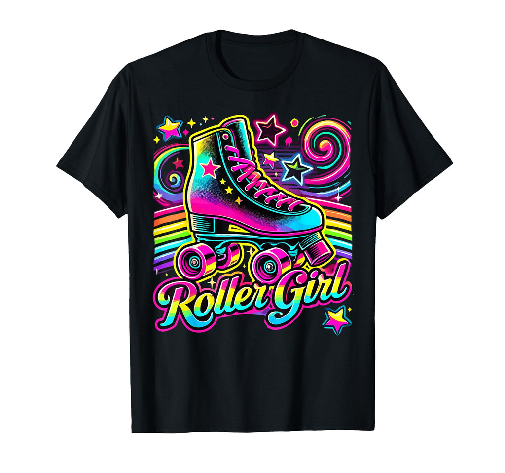 Roller Skater 90S 80S Skating T-Shirt - Casual Everyday Wear for Adults - T-Shirt, Sweatshirt, Hoodie