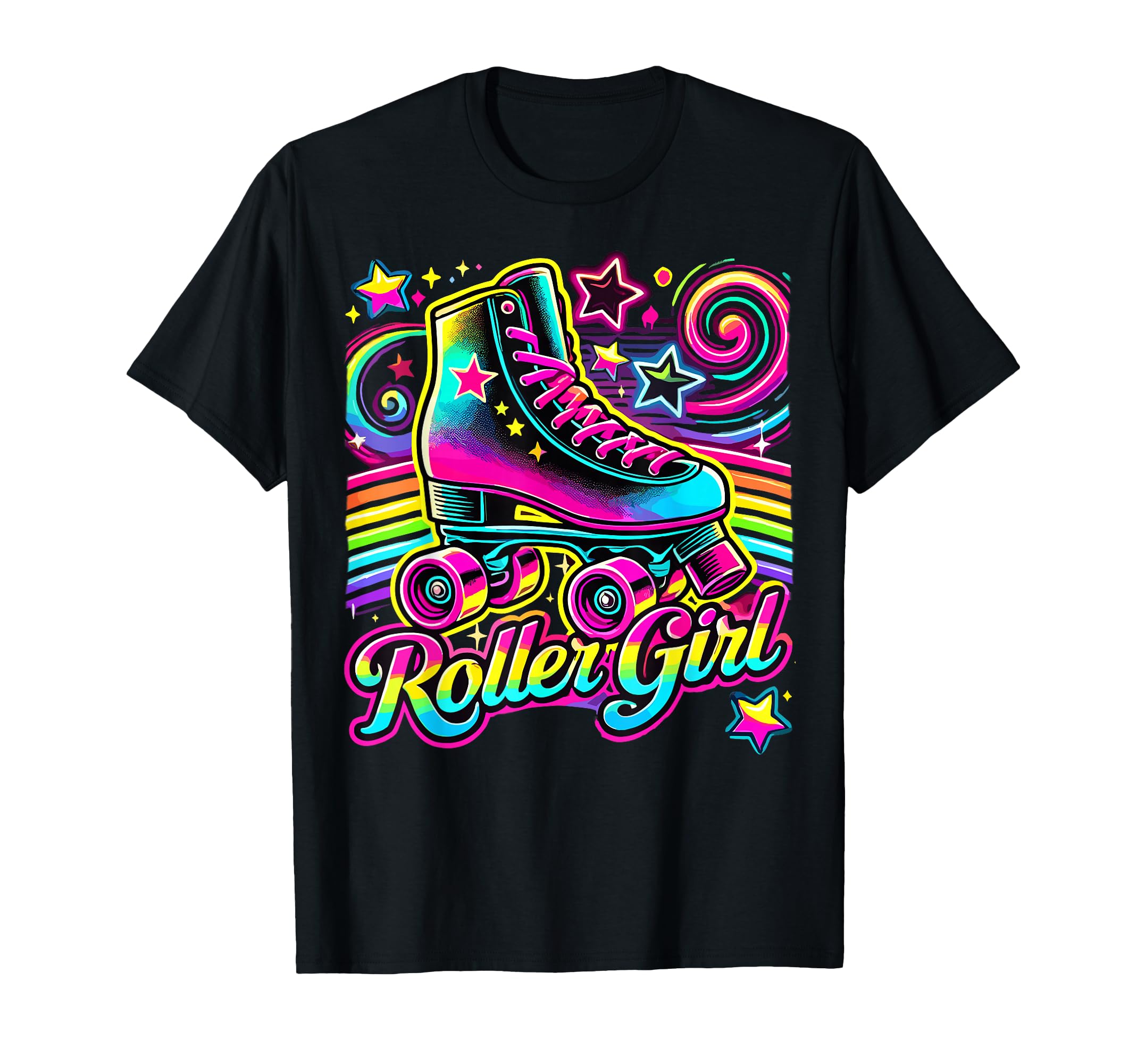 Roller Skater 90S 80S Skating T-Shirt - Casual Everyday Wear for Adults - T-Shirt, Sweatshirt, Hoodie