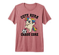 Aura Soccer Unicorn Chaos Core Just T-Shirt - Aesthetic Graphic for Adults - T-Shirt, Sweatshirt, Hoodie