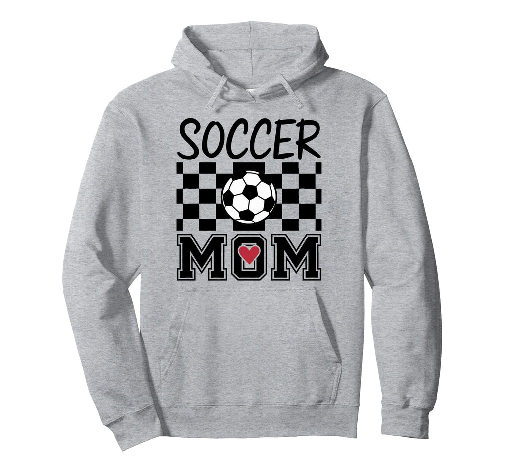 Groovy Soccer Mom Mother Soccer Mom Hoodie - Unique Graphic for Adults - T-Shirt, Sweatshirt, Hoodie