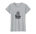 Keep Calm Im Soccer Mom Proud Parent T-Shirt - Graphic Print Unisex - T-Shirt, Sweatshirt, Hoodie