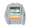 White Sand National Park 80S Sweatshirt - Minimalist Print for Adults - T-Shirt, Sweatshirt, Hoodie