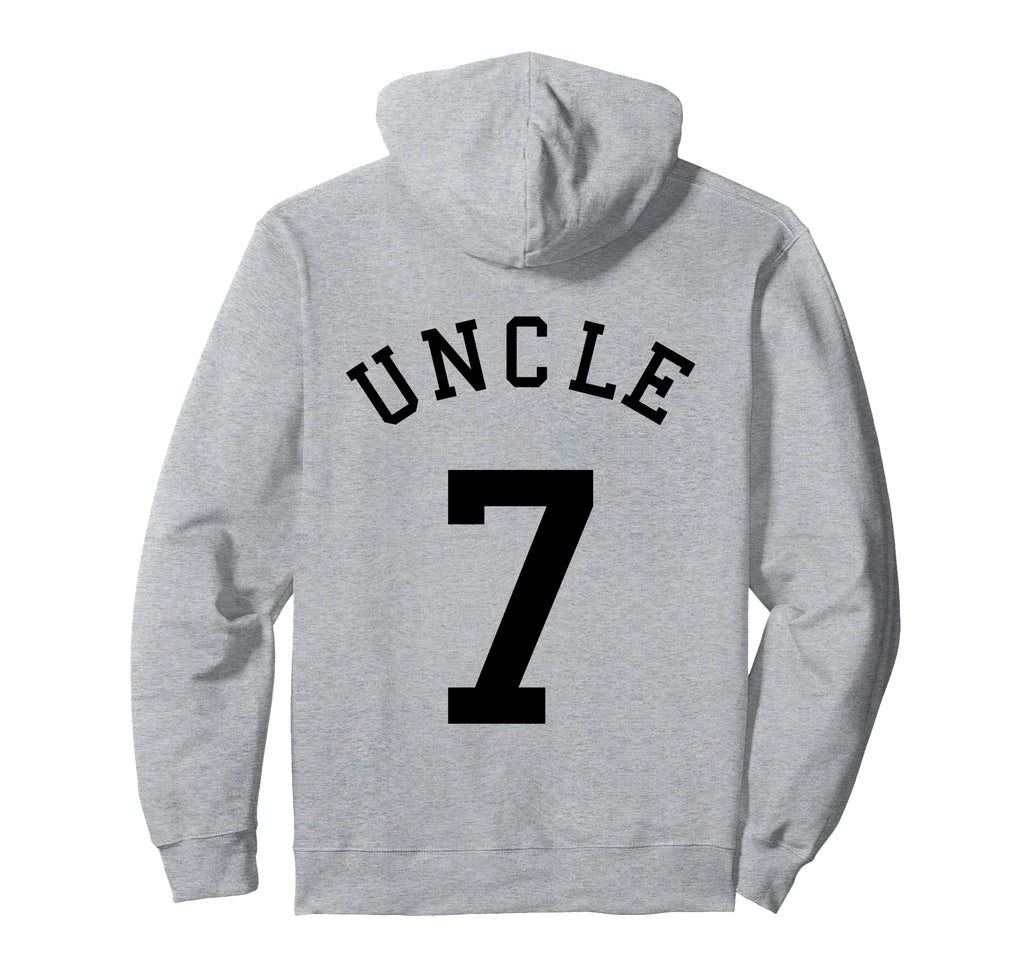 Uncle Team No 7 Volleyball Hockey Hoodie - Casual Everyday Wear Unisex - T-Shirt, Sweatshirt, Hoodie
