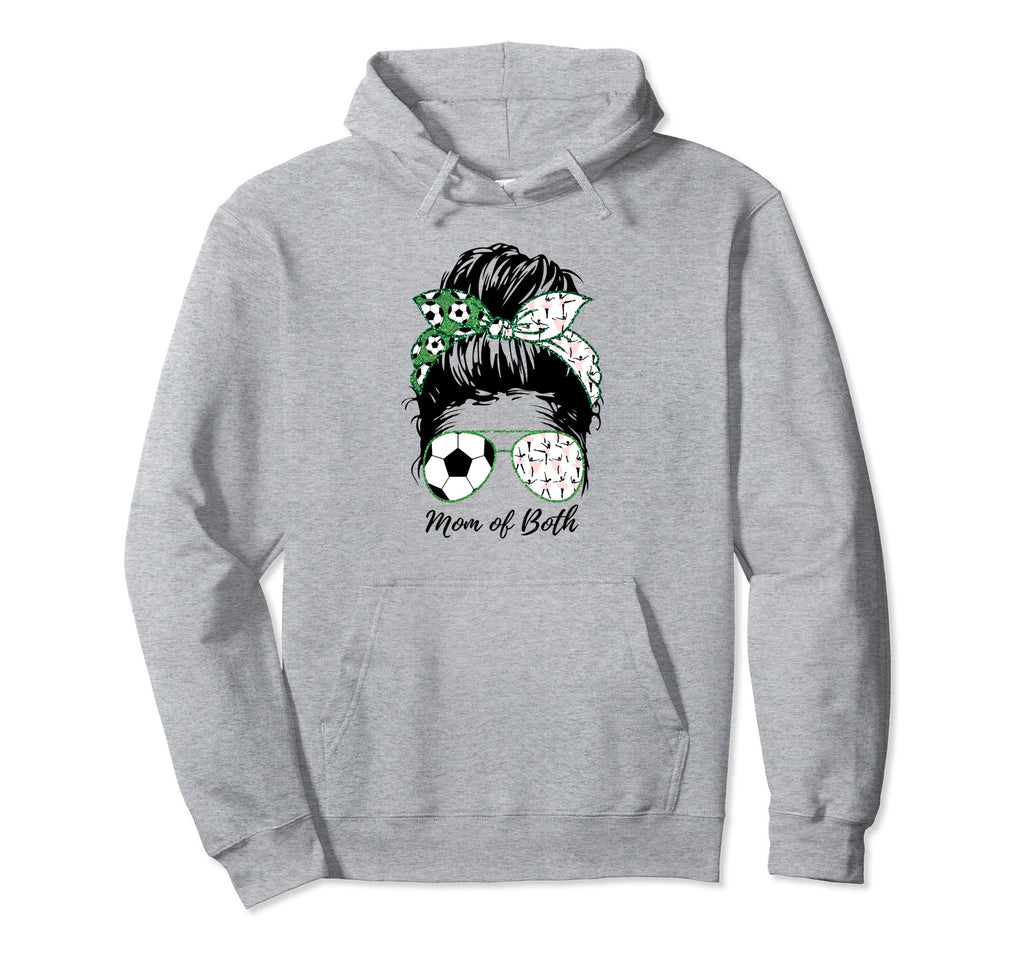 Soccer Mom Dance Mom Both Mom Life Messy Hoodie - Trendy Graphic Unisex - T-Shirt, Sweatshirt, Hoodie