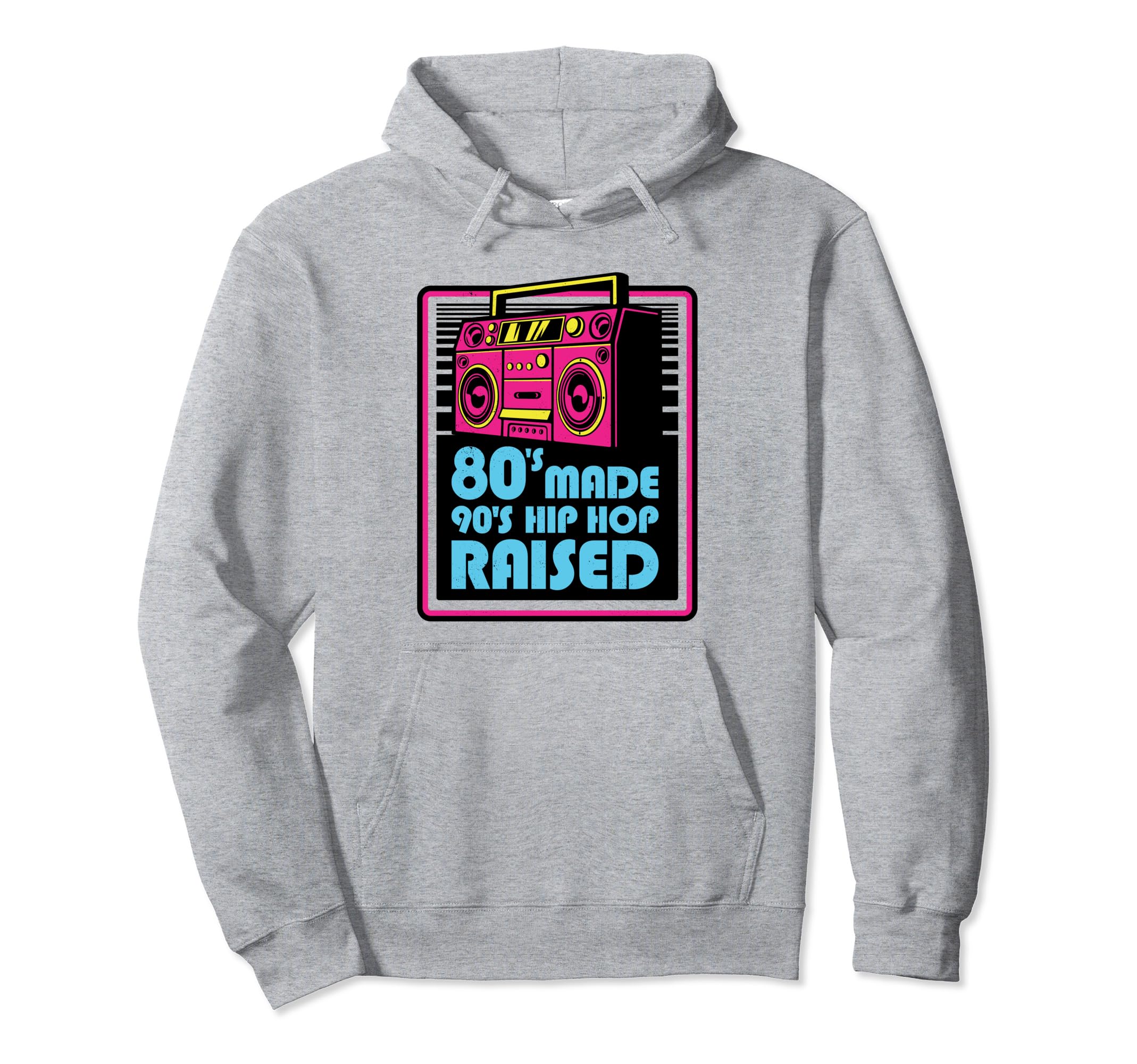 80S Made 90S Hip Hop Music Lover Cassette Hoodie - Streetwear Style Unisex - T-Shirt, Sweatshirt, Hoodie