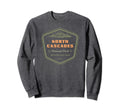 North Cascades National Park Sweatshirt - Novelty Apparel Men Women - T-Shirt, Sweatshirt, Hoodie