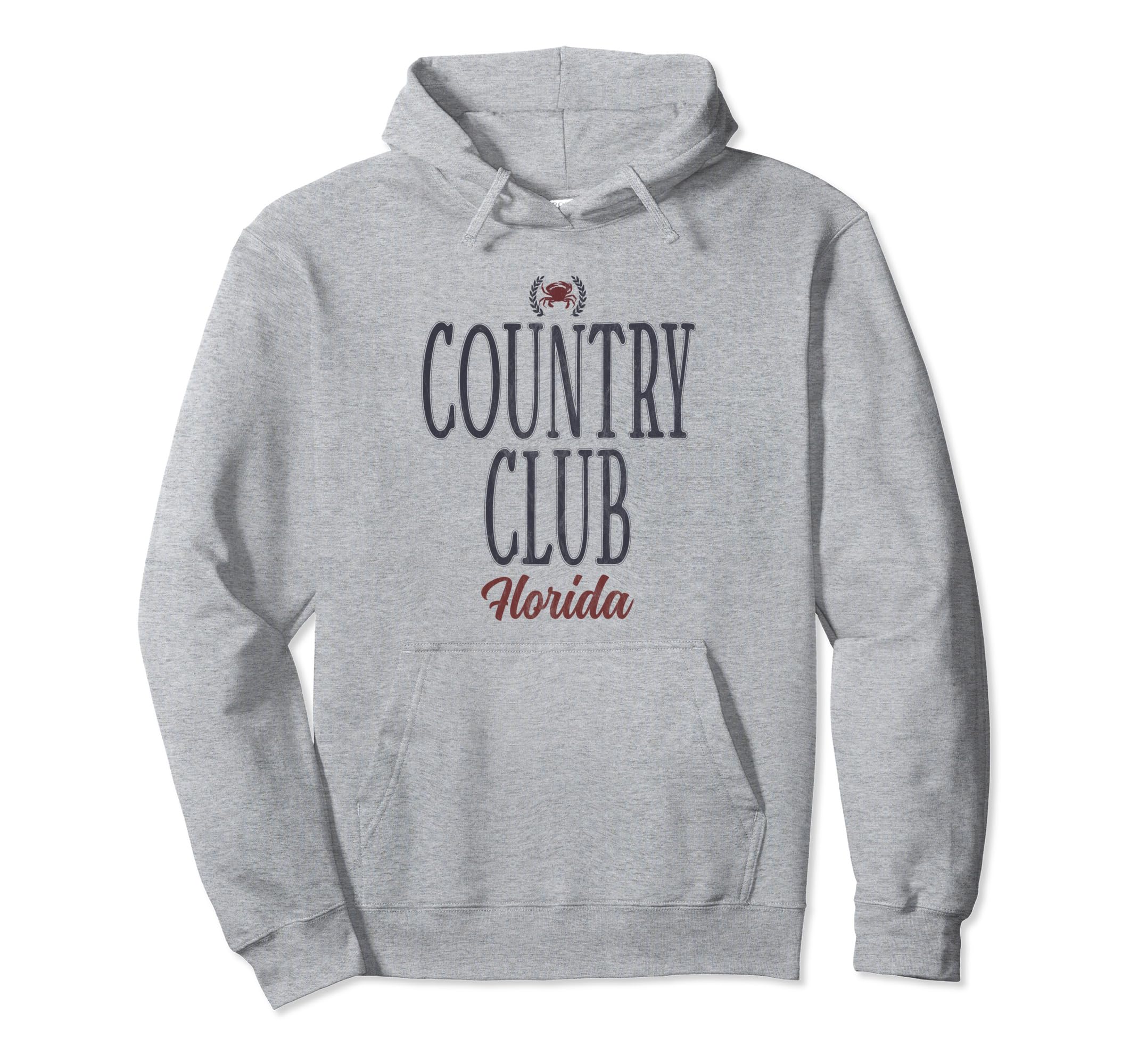 Country Club Florida Fl Beach Surf Hoodie - Trendy Graphic for Adults - T-Shirt, Sweatshirt, Hoodie
