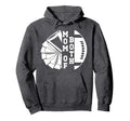 Mom Both Proud Football And Cheer Mom Hoodie - Custom Art Print Men Women - T-Shirt, Sweatshirt, Hoodie