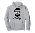 Soccer Dad Life Beard Sunglasses Hoodie - Trendy Graphic for Adults - T-Shirt, Sweatshirt, Hoodie