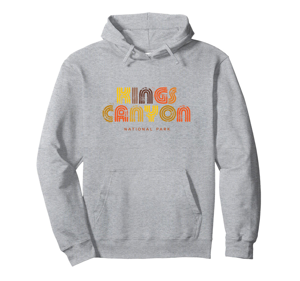 Kings Canyon National Park 70S 80S Hoodie - Aesthetic Graphic Men Women - T-Shirt, Sweatshirt, Hoodie
