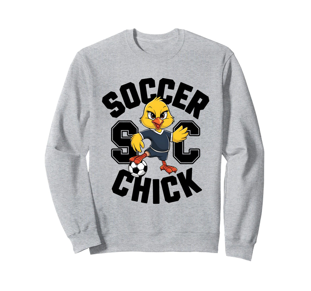 Soccer Chick Soccer Player Soccer Sweatshirt - Minimalist Print Unisex - T-Shirt, Sweatshirt, Hoodie