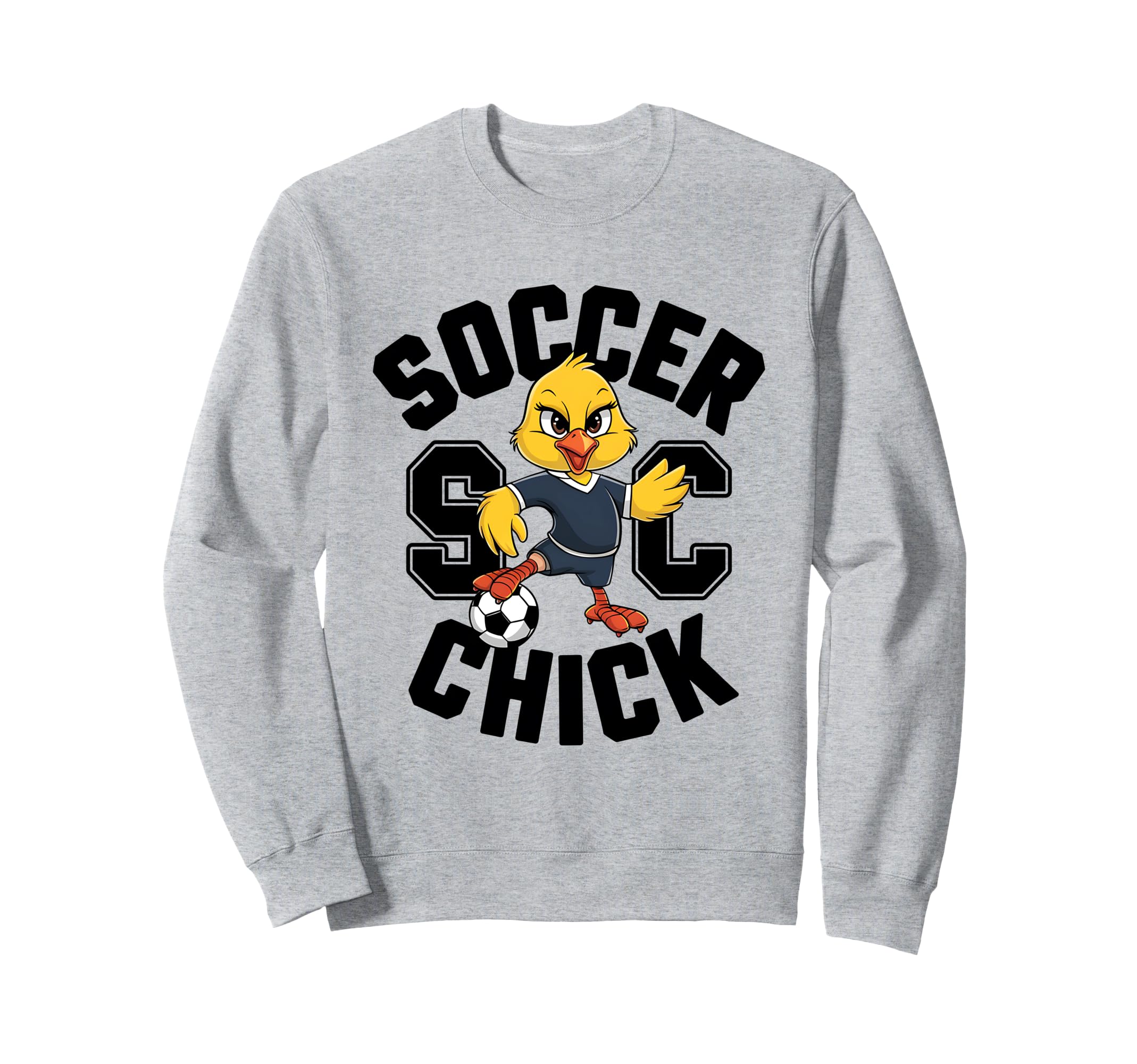 Soccer Chick Soccer Player Soccer Sweatshirt - Minimalist Print Unisex - T-Shirt, Sweatshirt, Hoodie