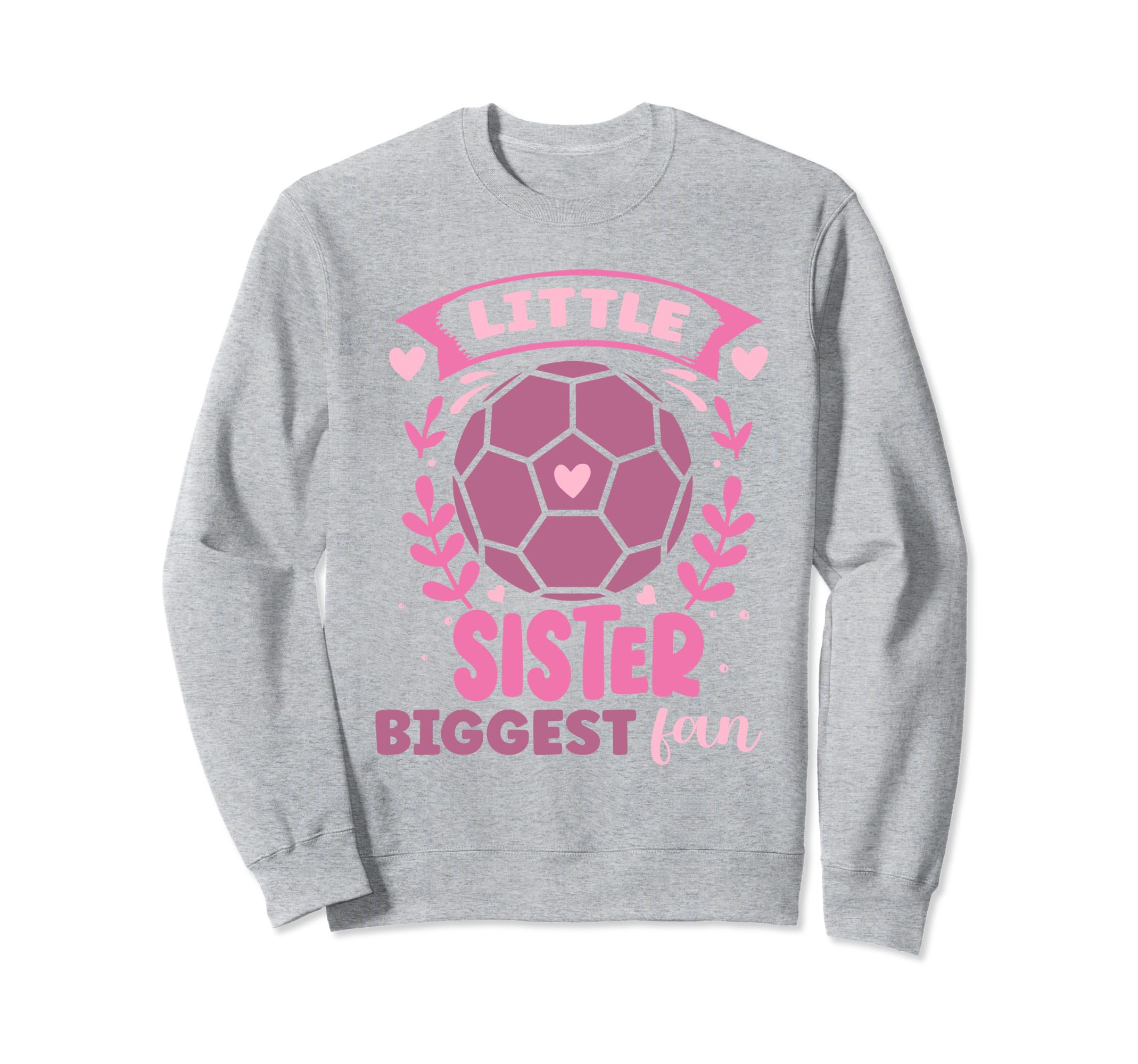 Soccer Biggest Fan Soccer Player Little Sweatshirt - Graphic Print Unisex - T-Shirt, Sweatshirt, Hoodie