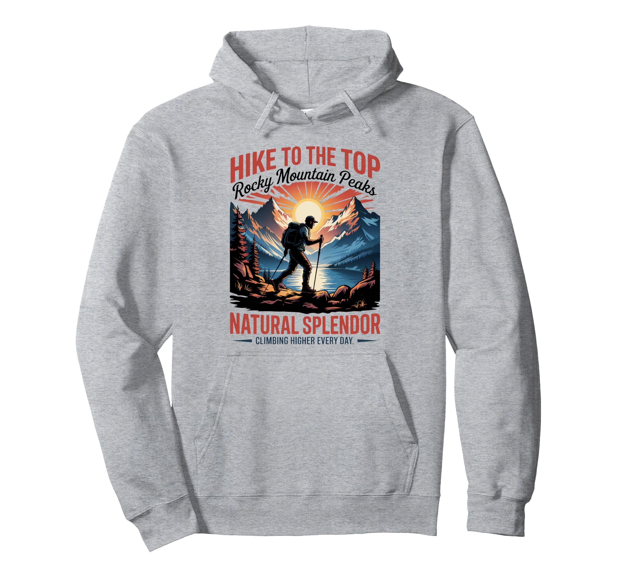 Rocky Mountain Colorado National Parks Hoodie - Novelty Apparel Unisex - T-Shirt, Sweatshirt, Hoodie
