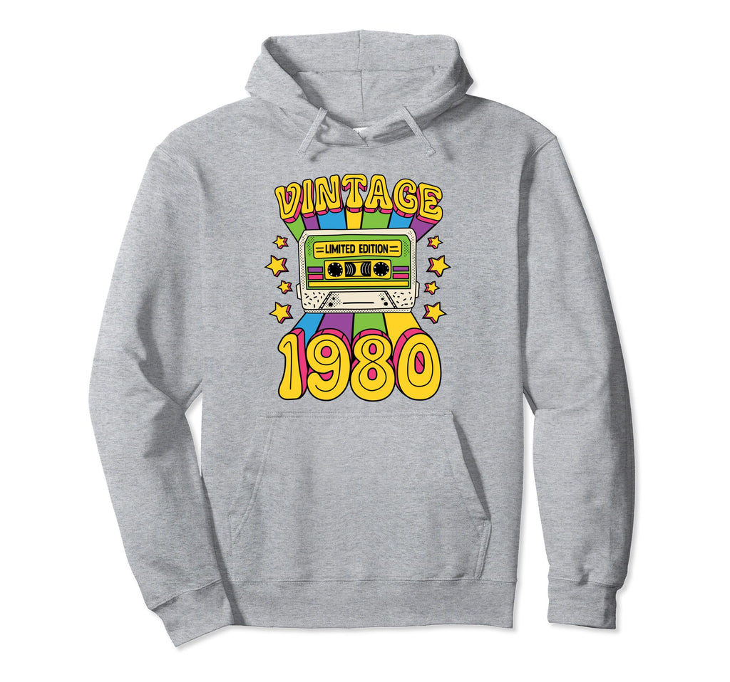 1980 80S Music Mixtape Cassette Tape Hoodie - Trendy Graphic Men Women - T-Shirt, Sweatshirt, Hoodie