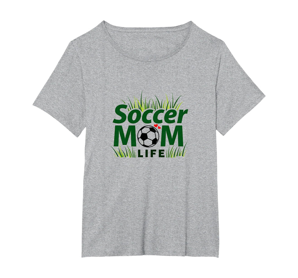Soccer Mom Life Proud Parent Sideline T-Shirt - Novelty Apparel for Adults - T-Shirt, Sweatshirt, Hoodie